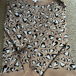 Cheetah sweater